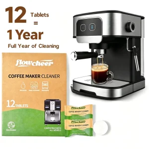 Eco Friendly Coffee Machine Descaling Tablets 50 80% Active Ingredients Efficient Espresso Cleaning Tablets for Coffee Maker