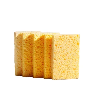 Eco Friendly Compressed Cellulose Cloth Sponge & Scouring Pads Sustainable Sponges & Pads for Cleaning