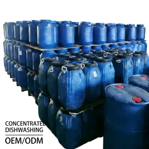 Eco Friendly Concentrated Dishwashing Gel Detergent Base for Kitchen Custom Formula High Grade Cleaning Raw Material