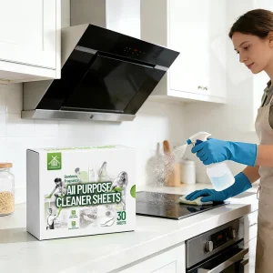 Eco Friendly Custom Formula Floor Sheets All Purpose Multi Surface Cleaner Wood Parquet Tile Cleaning Detergent Strips