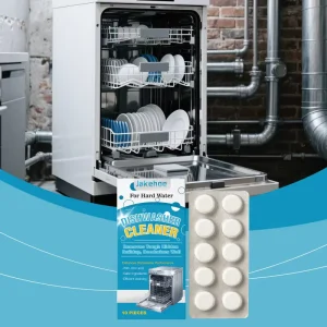 Eco Friendly Dishwasher Cleaning Tablets Degreasing Descaling Effervescent Tablets Strong Cleaning Power for Household