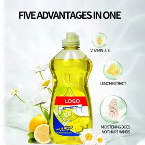 Eco Friendly Dishwashing Liquid Detergent for Kitchen Dishwasher Cleaning