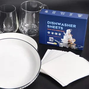Eco-Friendly Dishwashing Tablets Detergent Sheets for Clean