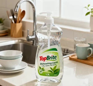 Eco Friendly Dishwasing Liquid Strong Oil Removal Liquid with High Foam Lemon Fragrance