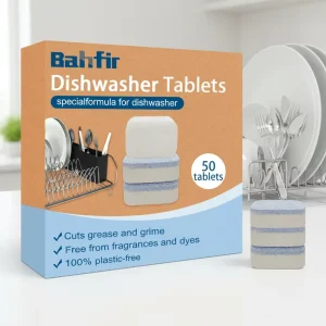 Eco Friendly Disposable Dishwasher Detergent Tablets Powerful All in One Dishwashing Tablets Dish Washing Tablets