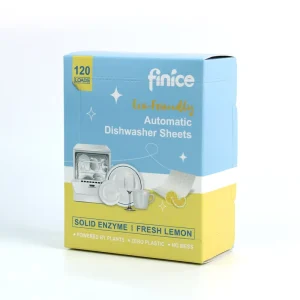 Eco Friendly Disposable Dishwasher Detergent Tablets and Sheets Biodegradable Bacteriostasis Lightweight
