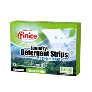 Eco Friendly Disposable Solid Detergent Strips & Sheets Super Concentrated Laundry Detergent with Gentle Formula