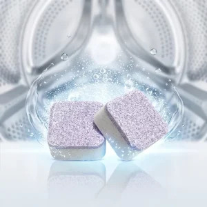 Eco Friendly Disposable Washing Machine Cleaning Tablets Deep Clean Tub Gaps Remove Stale Lingering Odors