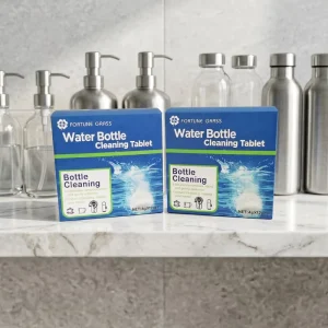 Eco Friendly Disposable Water Bottle Cleaning Tablets 30% 50% Active Ingredients for Lime Scale Removal