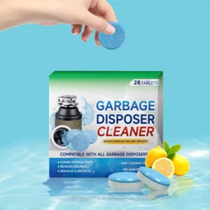 Eco Friendly Disposal Cleaning Tablets 30 50% Active Ingredients Thoroughly Clean Disposal Cavity Drain Lines Oily Residues