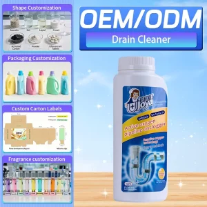 Eco Friendly Drain Cleaner Solution for Tough Clogs and Grease Liquid Formula Cleaning Products Deboucheur Canalisation