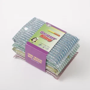 Eco Friendly Durable Absorbent Household Thickened High density Double sided Kitchen Dishwashing Sponges & Scouring Pads