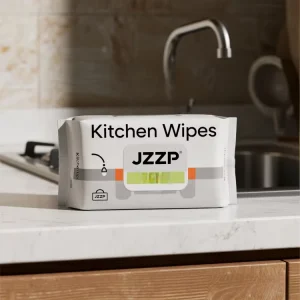 Eco Friendly Extra Thickened Lemon Fragrance Non Woven Kitchen Cleaning Wipes Disposable Household Oil Remover