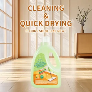 Eco Friendly Floor Cleaning Liquid 5%-15% Active Ingredients Shiny Ceramic Tiles Deodorant Fragrance Retention Agent