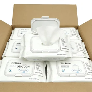 Eco Friendly Flushable Wet Toilet Tissue Compostable Sustainable Hygiene Solution