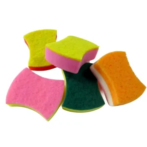 Eco Friendly Kitchen Cleaning Sponges Customized Logo Scouring Pads and Scrubbers Dish Washing Sponge