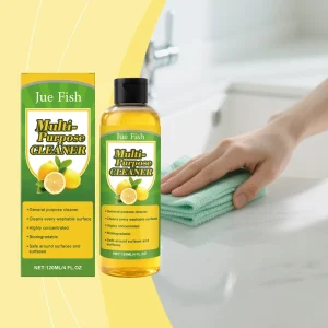 Eco Friendly Liquid Multi Purpose Cleaner for Daily Deep Cleaning Oil Stains in Kitchen & Bathroom