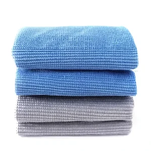 Eco Friendly Microfiber Kitchen Towel Absorbent Bamboo Fiber Cleaning Cloths for Home Appliances Dish Use