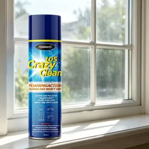 Eco Friendly Multi Purpose Glass Foam Cleaning Spray Rapid Drying Streak Free Car Window & Household Glass Cleaner