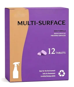 Eco Friendly Multi Purpose Solid Detergent Cleaning Block for Multi Surface Use in Kitchen Bathroom Household