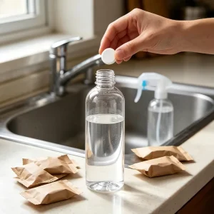 Eco Friendly Multi Surface Cleaning Tablets Solid All Purpose Cleaner Refill Tablet Stain Remove Cleaning Spray