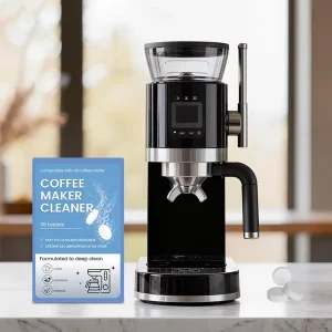 Eco Friendly Non Toxic Food Grade Espresso Machine Cleaning Tablets for Manual Pump Pressure Makers 36 Tablets
