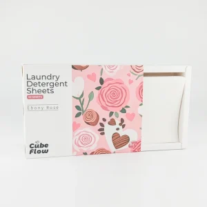 Eco Friendly OEM Private Label 100 LOAD Laundry Detergent Tablets Biodegradable Sheets Laundry Detergent Sheet with Enzyme