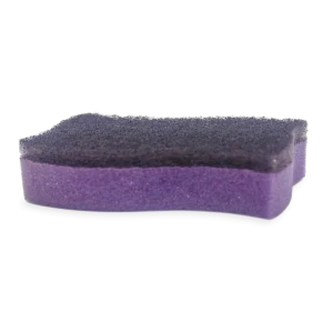 Eco Friendly Polyester Sponge Scouring Pads 250% 500% Water Absorption for Kitchen Dishwashing Cleaning