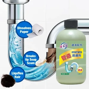 Eco Friendly Portable Liquid Drain Cleaner for Kitchen Sink Toilet and Sewer Pipes with 5% 15% Active Ingredients