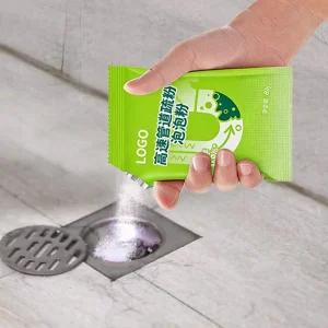 Eco Friendly Powerful Pipeline Drain Cleaner Powder Agent Bathroom Kitchen Pipe Dredging Agent Sink Drain Cleaner