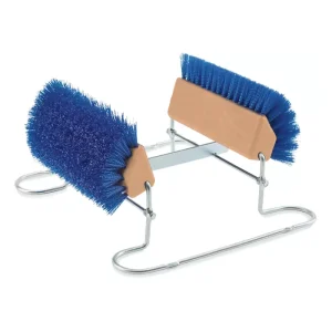 Eco Friendly Rotatable Manual Shoe Cleaner Iron Frame Boot Brush Scrubber Door Mat Cleaning Bristle HS 007
