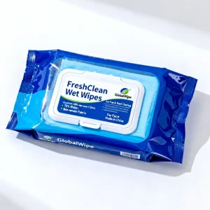 Eco-Friendly Soft Baby Wet Wipes 80pcs Cleansing Paper Products