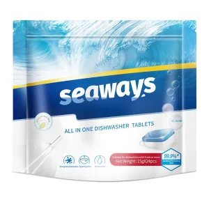 Eco Friendly Solid Dishwashing Tablets Disposable Environmentally Friendly Food Detergent Pods Easily Dissolving Tableware