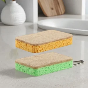 Eco-Friendly Sponge Scrubber 20mm Thick High Absorbency for Kitchen Dish Washing