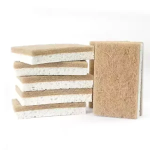 Eco Friendly Sponges for Dishes Natural Cellulose Coconut Sponge Kitchen Scouring Pads Scrubbers