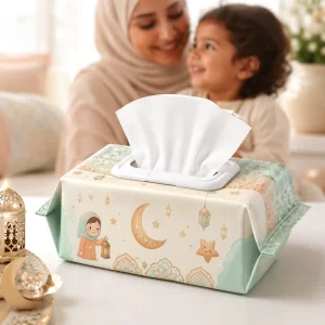 Eco Friendly Unscented Sensitive Skin Care Non Woven Fabric Flip Top Lid Alcohol Free Natural Baby Wet Wipes