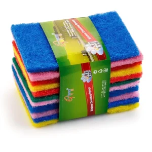 Eco Friendly and Comfortable Kitchen Dish Washing Scouring Pad Cleaning Sponge