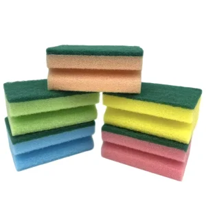 Eco Non-scratch Dish Scrub Sponges Cleaning Scouring Pad Foam Dishwashing Cleaning Sponges