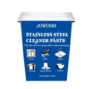Eco Stainless Steel Cleaner Paste Non Scratch for Sinks Utensils Appliances Anti Rust Anti Fingerprint 500g