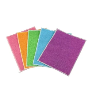 Eco friendly Bamboo Viscose Kitchen Cleaning Cloths Reusable Dish Towels Lint Free Cleaning Towels