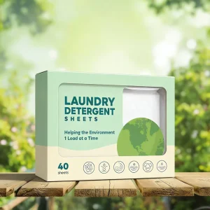 Eco friendly Biodegradable Laundry Detergent Strips Clothes Cleaning Care Household Laundry Detergent Sheets