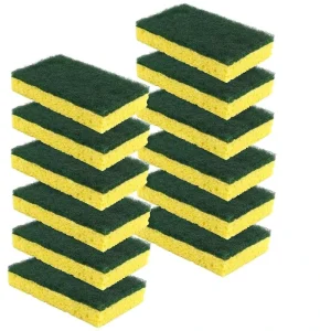 Eco friendly Blue Kitchen Cleaner Non Scratch Sponge Scouring Pads for Cleaning Dishes Pans Pots and Hard Stains NO.8904