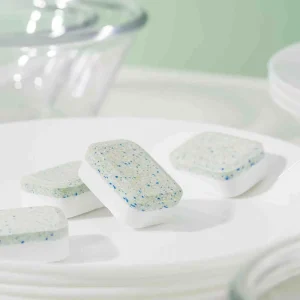 Eco friendly Disposable Dishwashing Tablets Cleaning Tablet for Washing Machine Dishwasher Tablet Oil Stain Removal