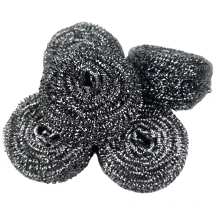 Eco friendly Durable Round Kitchen Cleaning Ball Dish Scrubber Stainless Steel Scourer Manufacturers