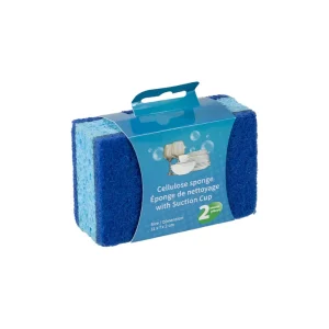 Eco-friendly Kitchen Cleaning Wood Pulp Cellulose Lightweight Multi-Purpose High Absorption Biodegradable Sponges Scouring Pads