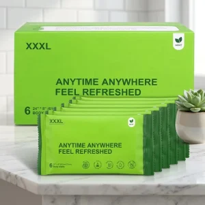 Eco friendly Low Price High Quality Custom logo Professional Natural Disposable Body Cleansing Wipes