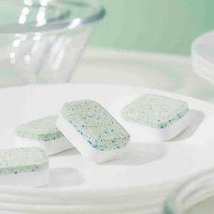 Eco friendly Sustainable Tablets for Dishwasher Thick Oil Removal Dishwashing Tablets Disposable Dishwasher Tablets Customized