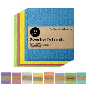 Eco friendly Swedish Dishcloths Biodegradable Oil absorbing Kitchen Cloth Dish Towels
