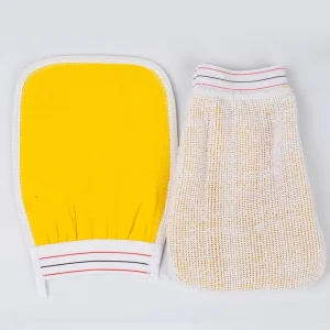 Edging Double Layer Disposable Polyester Bath Towel Adult Body Use Men Women Scratch Scrub Sponge Dish Exfoliating Gloves
