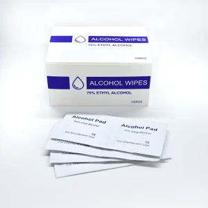 Effective Disinfection Individually Wrapped 75% Ethyl Alcohol Prep Pads Medical Alcohol Wipes